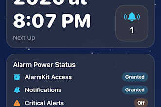 do ios mobile app, robotic integration