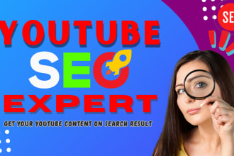 do grow your video top search result youtube seo expert