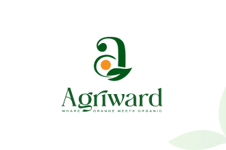 do custom logo designs for natural farming and landscaping lawn care