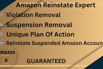 reinstate your amazon suspend account