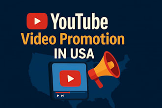 do superfast organic youtube video promotion in USA