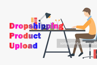 upload add dropshipping product list, data entry, CSV XML to shopify woocommerce