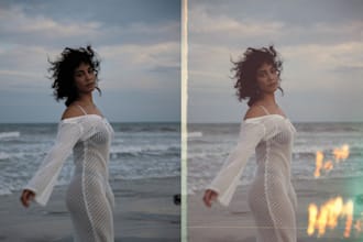edit your photos to give them old, vintage, film look