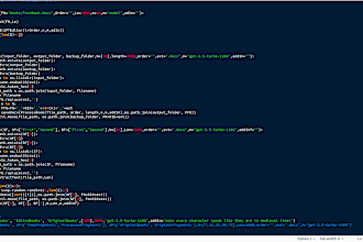 code your python project