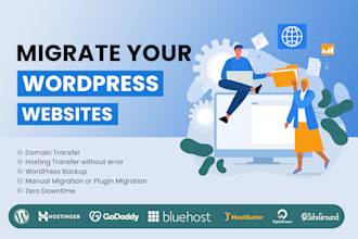 migrate or transfer your wordpress website into another host
