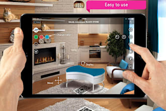 develop augmented reality app, 3d measurement ar app, 3d home scanning app