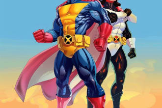 do original superhero character