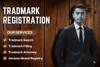 help you with trademark search and trademark registration