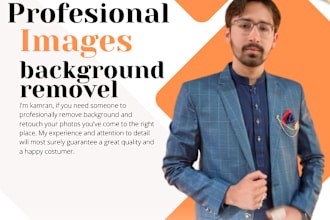 profesionally remove background from your pictures in few minutes