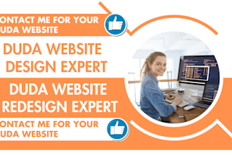design and redesign duda website, duda website design, duda seo, website design