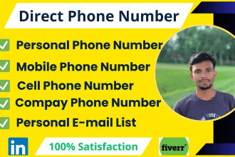 find direct phone number, mobile phone number and b2b leads