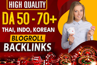 do da 50 plus blogroll sidebar homepage dofollow seo gaming backlinks