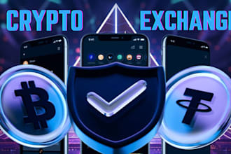 develop crypto exchange website, mobile apps