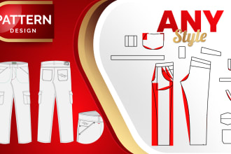 do garments sewing pattern as per your given spec sheet