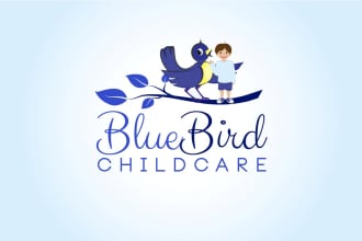 design a playful and memorable logo for your childcare