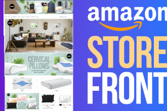 create brand themed amazon store front