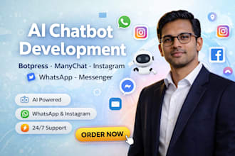 build an ai chatbot with botpress for your website,  whatsapp and instagram