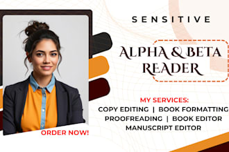 beta read, developmental or structural book edit proofread fact check manuscript