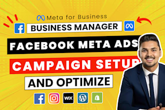 setup meta ads, facebook instagram meta ads campaign manager, shopify fb ads