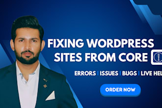 fix wordpress errors, issues, bugs, provide wp help
