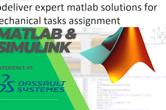 do deliver expert matlab solutions for mechanical tasks assignment