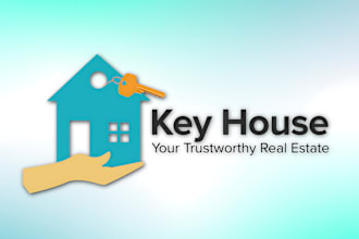 do real estate, mortgage, construction and roofing logo design