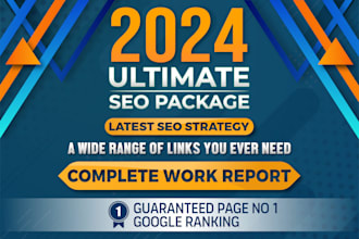 build high quality white hat backlinks SEO package