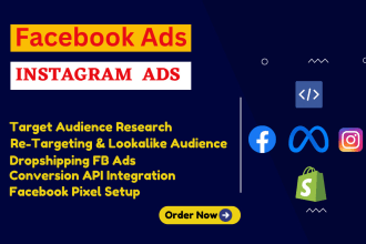 set up, manage and optimize your facebook and instagram ads