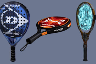 create padel racket design for your brand
