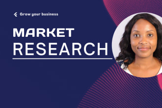 do market research, competitor analysis and niche research