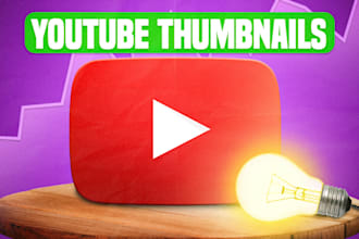 design amazing youtube thumbnail