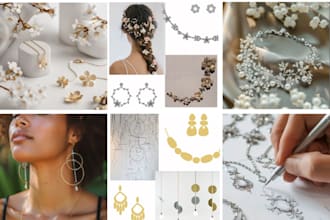 design 3d cad realistic rendering all kinds of jewelry