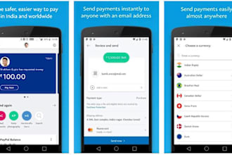 develop international money transfer app, fintech app,