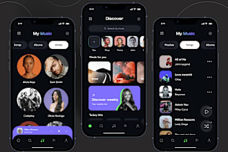 make podcast app like shopify or apple podcast, live streaming app, music app