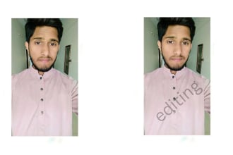 remove background and add watermark to pictures