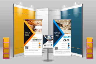 design roll up, retractable, pull up and x stand banner