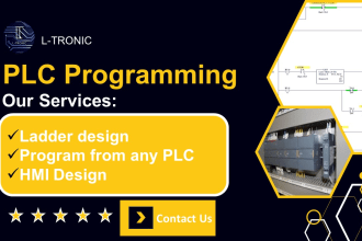 do the programming for any plc and hmi
