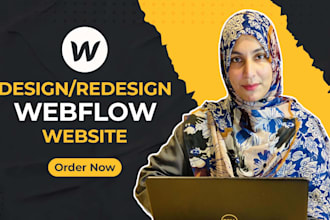 build responsive ecommerce website design using webflow
