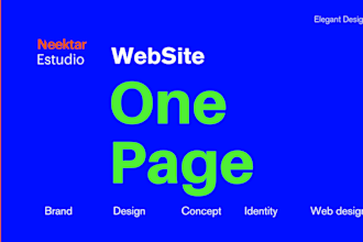 diseñaré un sitio web profesional para tu empresa