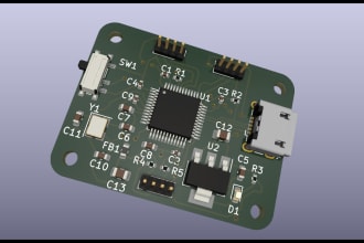 design pcbs, pcb layout and do circuit schematic