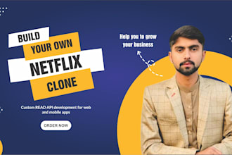 create netflix clone interactive and dynamic functionality