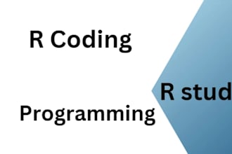 help you r programming, r studio, data analysis, visualization, machine learning