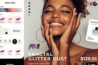 skincare website shopify cosmetic store beauty website hair extension website