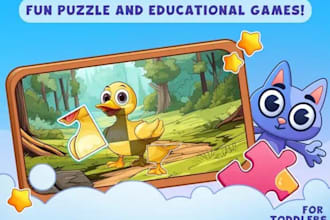 develop high quality games for children using unity