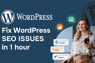 fix wordpress SEO issues and errors, rank for more traffic