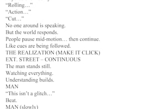 write your movie script, screenplay, short film, or web series script