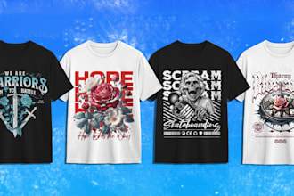 do amazing urban streetwear tshirt design