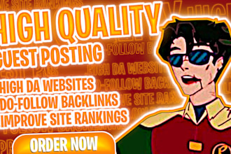 publish your guest post articles on high da websites with authority backlinks