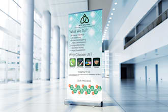 do standee design for you