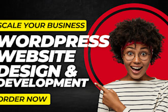 create a clean and responsive wordpress website design